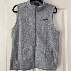Patagonia Better Sweater Fleece Vest - Women's size Large (Gray)